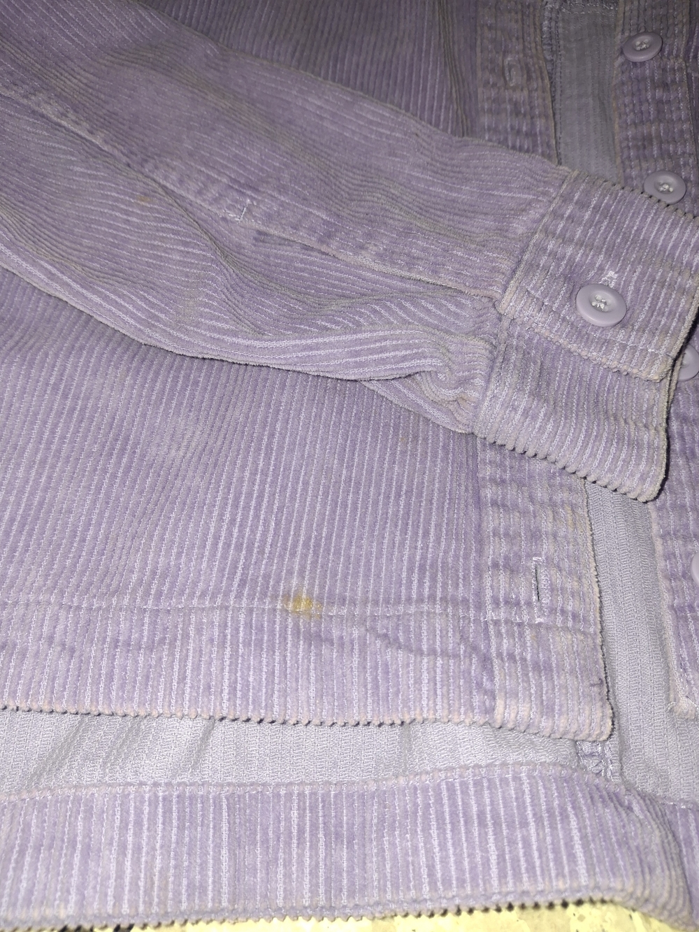 Forever 21 Light Lavender Ribbed Button-Front Cardigan - Picture 5 of 5